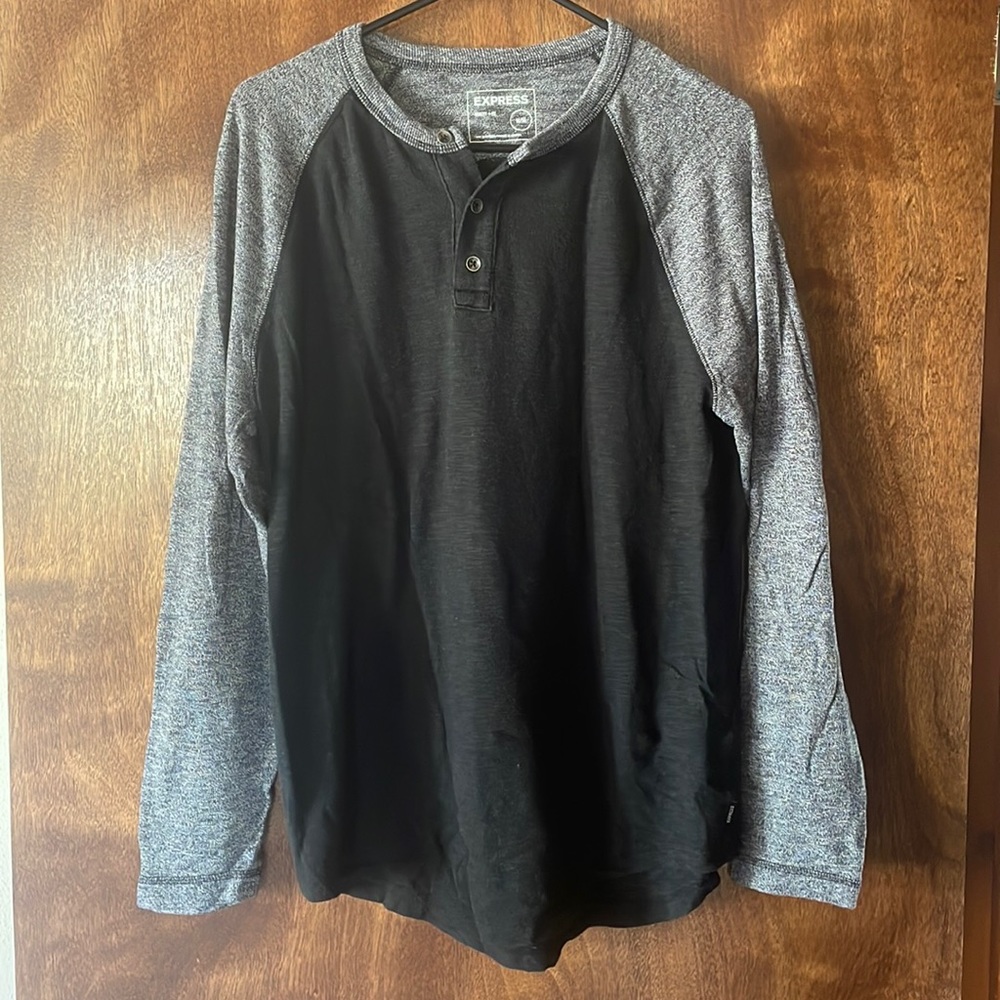 Express Henley long sleeve